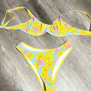 Flower Bathing Suit